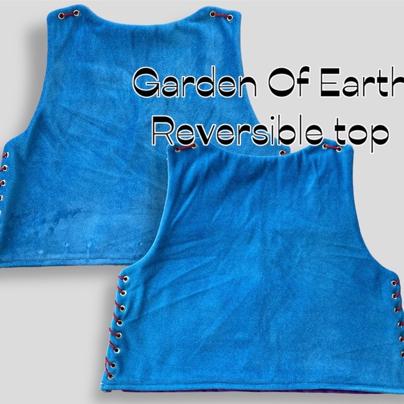 Handmade reversible western top - Picture 5 of 11